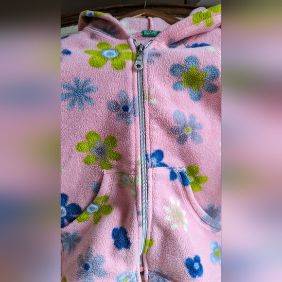 United Colors of Benetton Fleece Zip Up - Picture 6 of 7